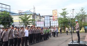 Si Propam Polres Ketapang Rutin Laksanakan Gaktiplin Guna Cek Sikap Tampang Personel