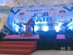Kabag Ren Polres Ketapang Hadiri Pembukaan Job Fair 2026 di City Mall Ketapang