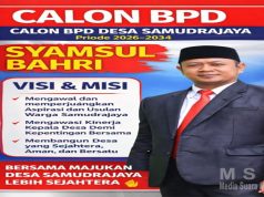 Syamsul Bahri Siap Maju Sebagai Calon BPD Desa Samudra Jaya Periode 2026–2034