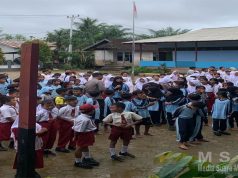 Bhabinkamtibmas Polsek Sandai Edukasi Siswa SDN 04 Sandai, Tentang Bahaya Bullying Dan Pentingnya Saling Menghormati