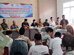 Penetapan dan Pengukuhan Nomor Urut Calon BPD Desa Setiamulya Digelar di Aula Kantor Desa