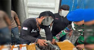 Sinergi TNI AL dan Bea Cukai Gagalkan Penyelundupan Vanili dan Ballpress Senilai Rp1,7 Miliar di Jayapura